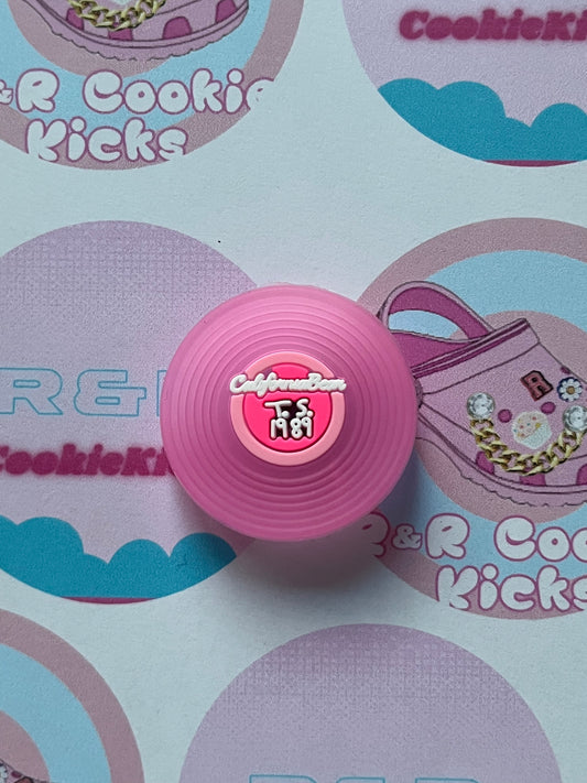 Pink Disk  Charm