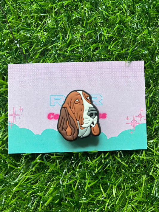 Basset Hound Dog Charm