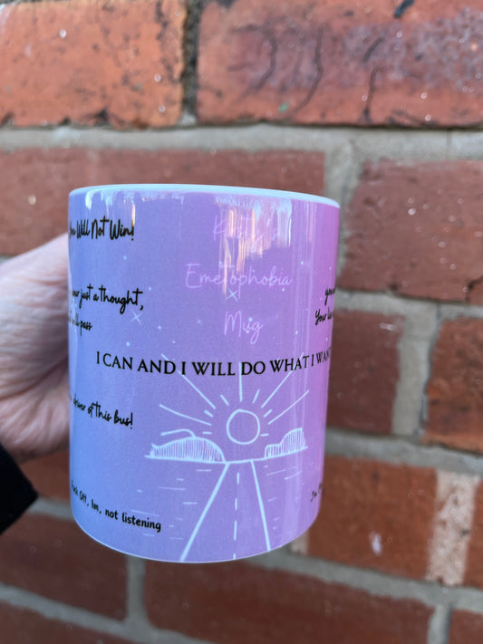 Personalised Emetophobia Mug