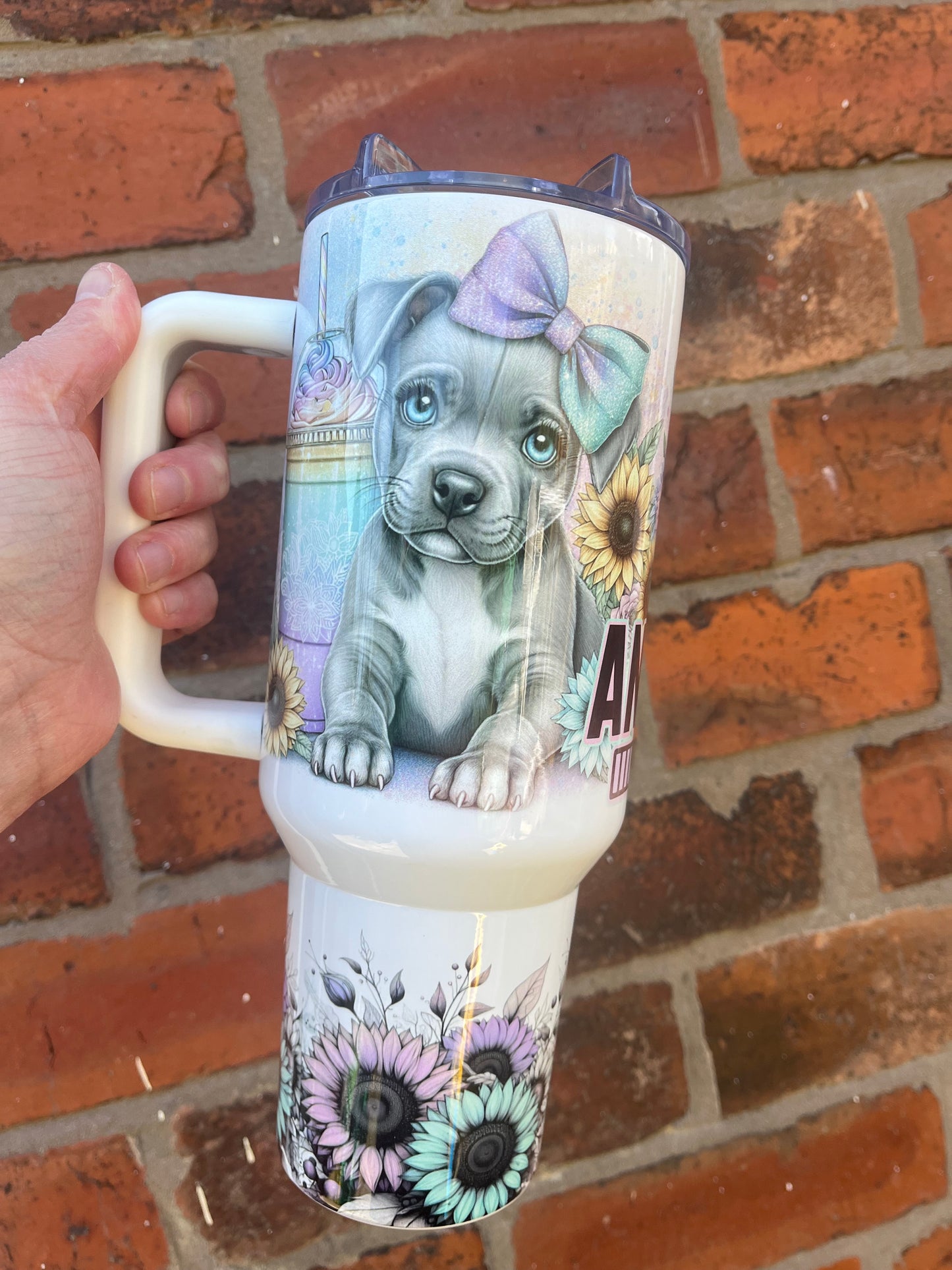 Staffy Anxiety 40oz Tumbler