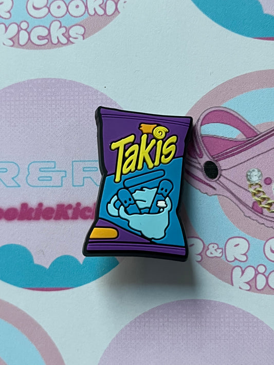 Blue Takis Croc Charm