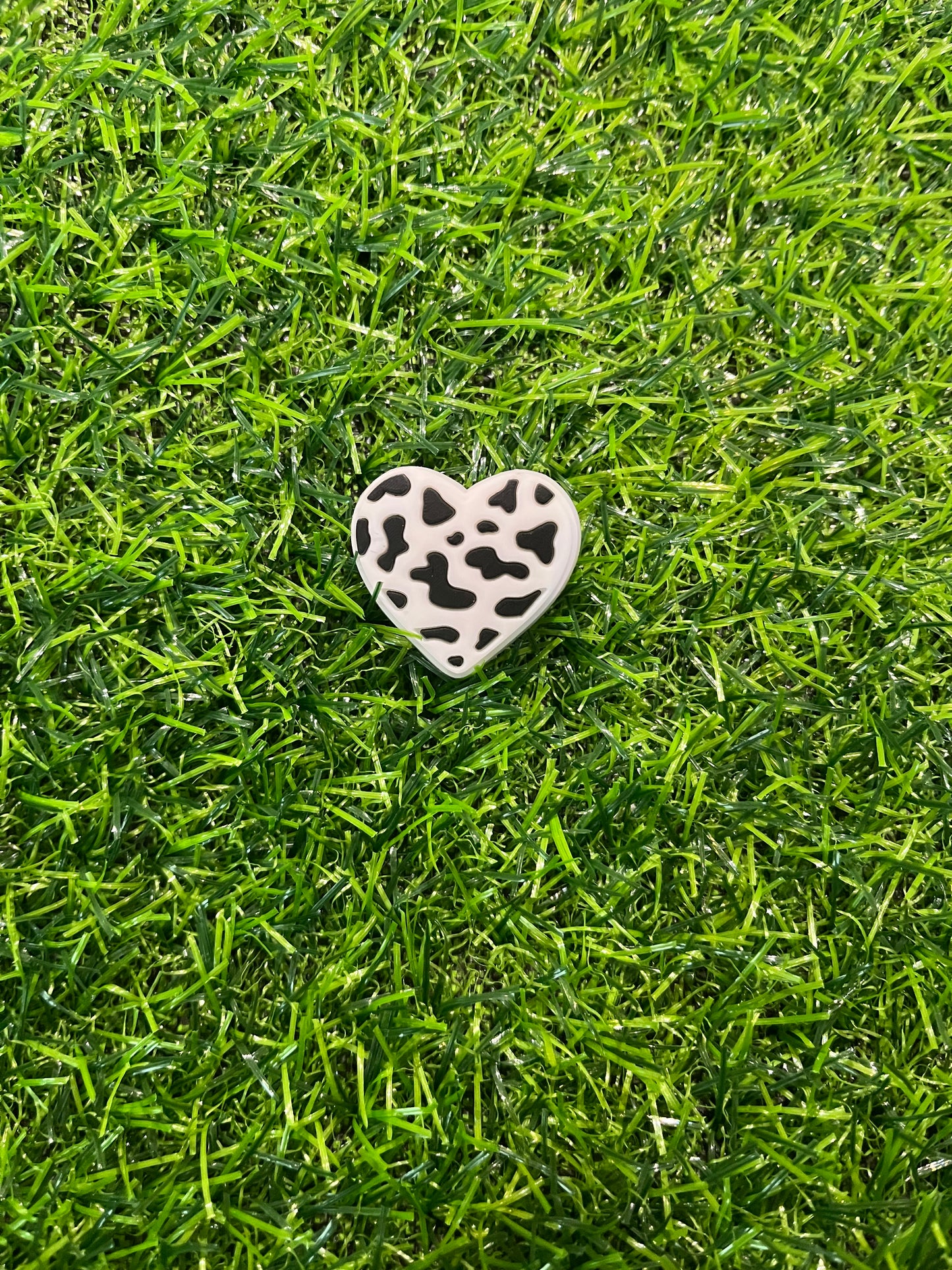 Cow Print Heart