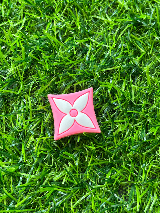 Pink Square Flower