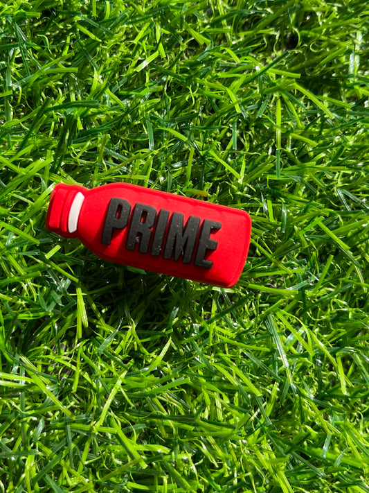 Red Prime Bottle Charm